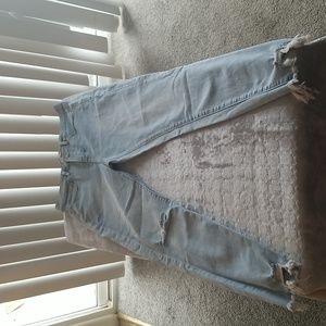 Loft High Waisted Skinny Jeans